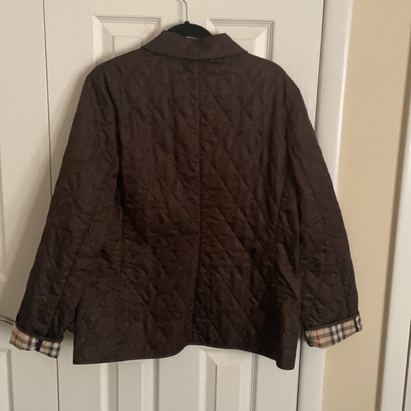 Authentic Burberry Quilted jacket ( dark brown) - Picture 2 of 9